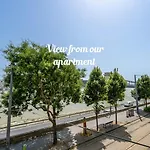 Danube Waterfront View At Chain Bridge